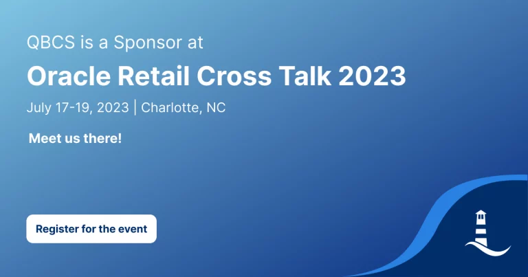 QBCS Sponsors Oracle Retail Cross Talk