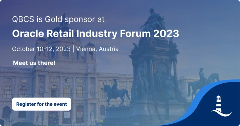 QBCS Sponsors Oracle Retail Industry Forum 2023